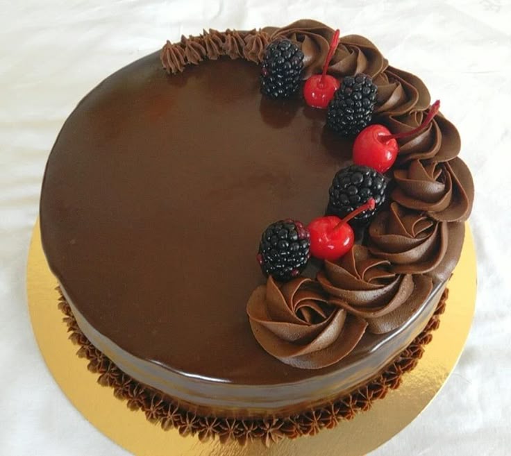Its a chocolate truffle cake